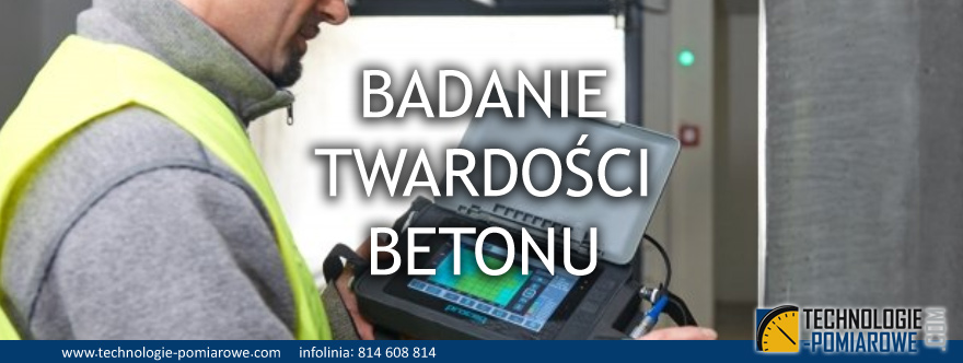 badanie twardości betonu