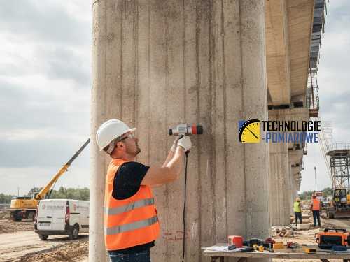 Badanie sklerometryczne betonu młotkiem Schmidta