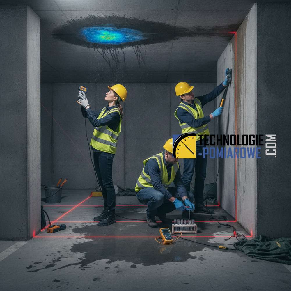 Diagnostyka wycieków w konstrukcjach betonowych — znajdź źródło i usuń problem