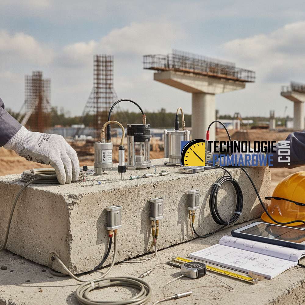 Czujniki do pomiaru naprężeń w betonie — przegląd technologii