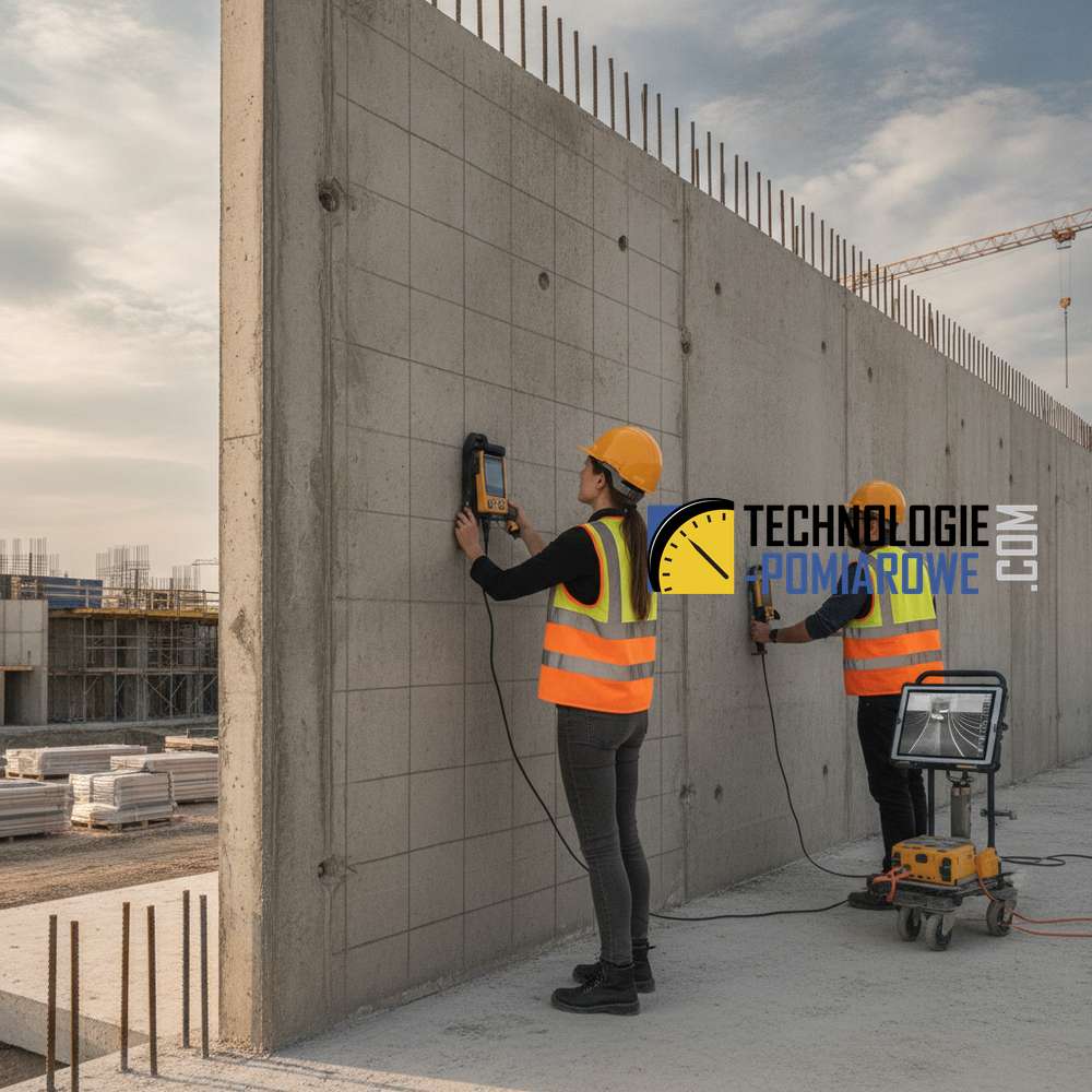 Lokalizacja zbrojenia w betonie - profometr, georadar