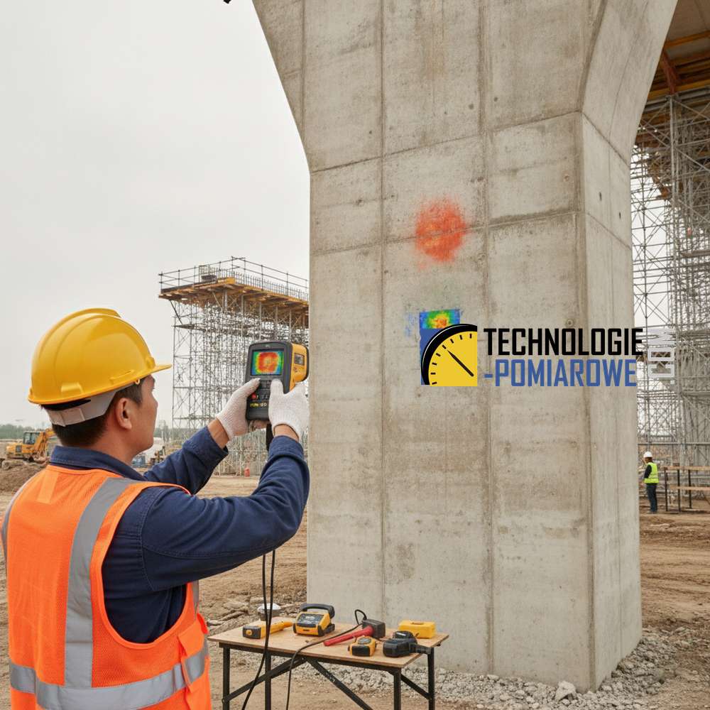 Termografia betonu - badanie kamerą termowizyjną